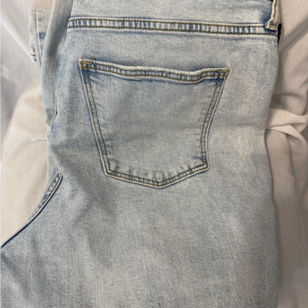 Universal Thread High Rise Slim Straight Jeans - Light Blue